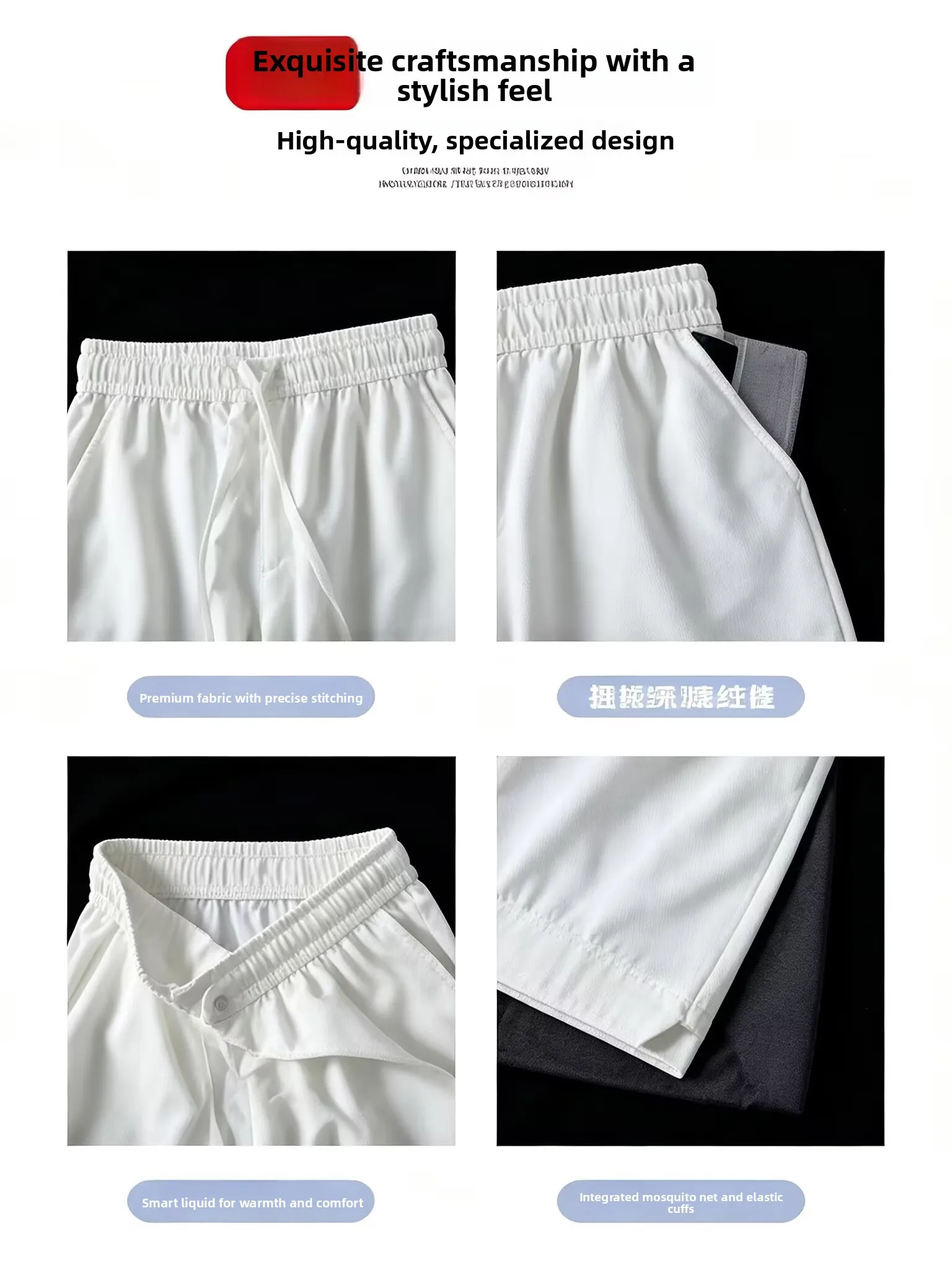 Summer High Waist plus Size Ice Silk Thin Wide Leg Shorts Women Loose Casual Versatile Five-Quarter Pants Breathable Comfortable