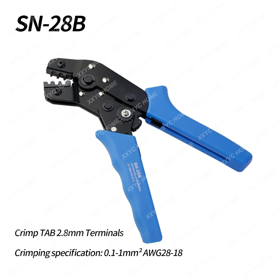 

Crimping Pliers SN-2549/01BM/48B/28B For Tab 2.8 4.8 6.3 XH2.54 SM2.5 DuPont2.54 Terminals Car Connector Wire