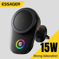 Essager Magnetic Car Phone Holder Air Vent Car Phone Stand For Magsafe iPhone 17 16 15 Pro Xiaomi Samsung Strong Magnet Holder