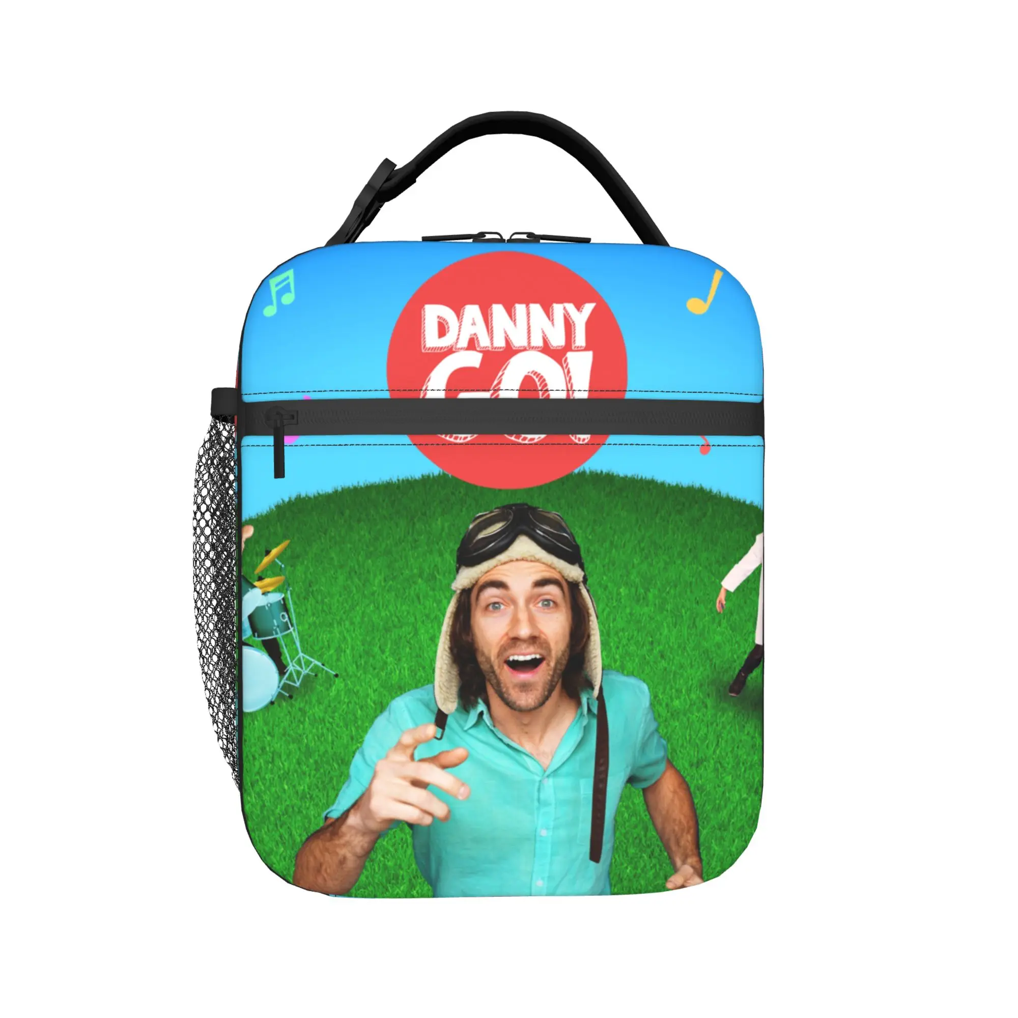 

Термосумка-холодильник Danny Go для обедов: для школы, офиса, переносной контейнер для еды, термоконтейнер для ланча