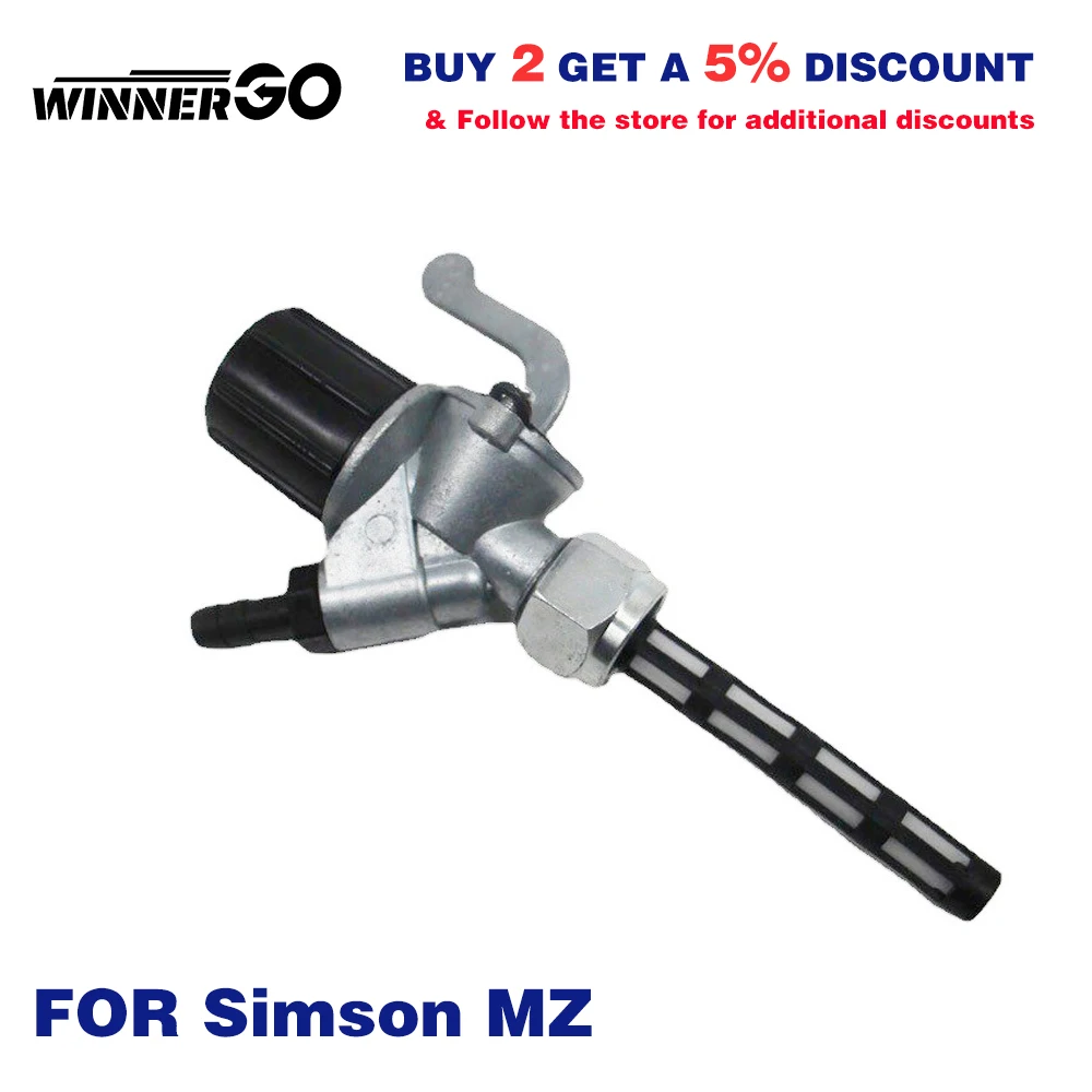 Motorcycle Fuel Tank Valve Switch with Water Bag for Simson MZ ETZ 150 250 251 TS ES Trofeo Thangaiah S 50 51 S51 S50 SR 60 80