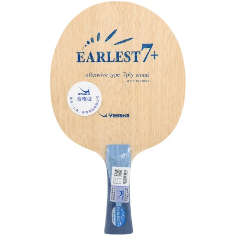 YASAKA EARLEST 7-ply Wood OFF Table Tennis Blade for PingPong Racket de mesa Racket Ping Pong Bat