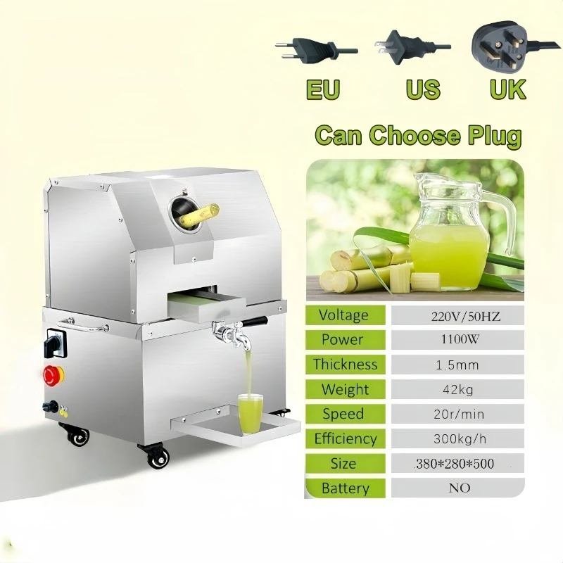 New Sugarcane Juicer with High Juicing Rate