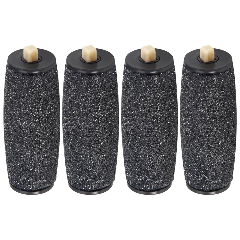 Substituição Roller Heads para Velvet Pedicure Machine Arquivo de pé elétrico liso Removedor de calos de pele morta Ferramenta de cuidados com os pés 4pcs por lote