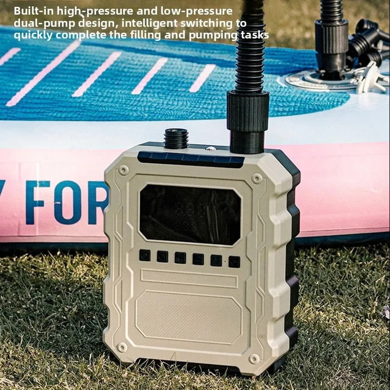 Kabelloser Auto-Luftkompressor, Elektrische Reifenpumpe für Motorrad, Fahrrad, Boot, AUTO-Reifen, Bälle, Aufblasbare Pumpe