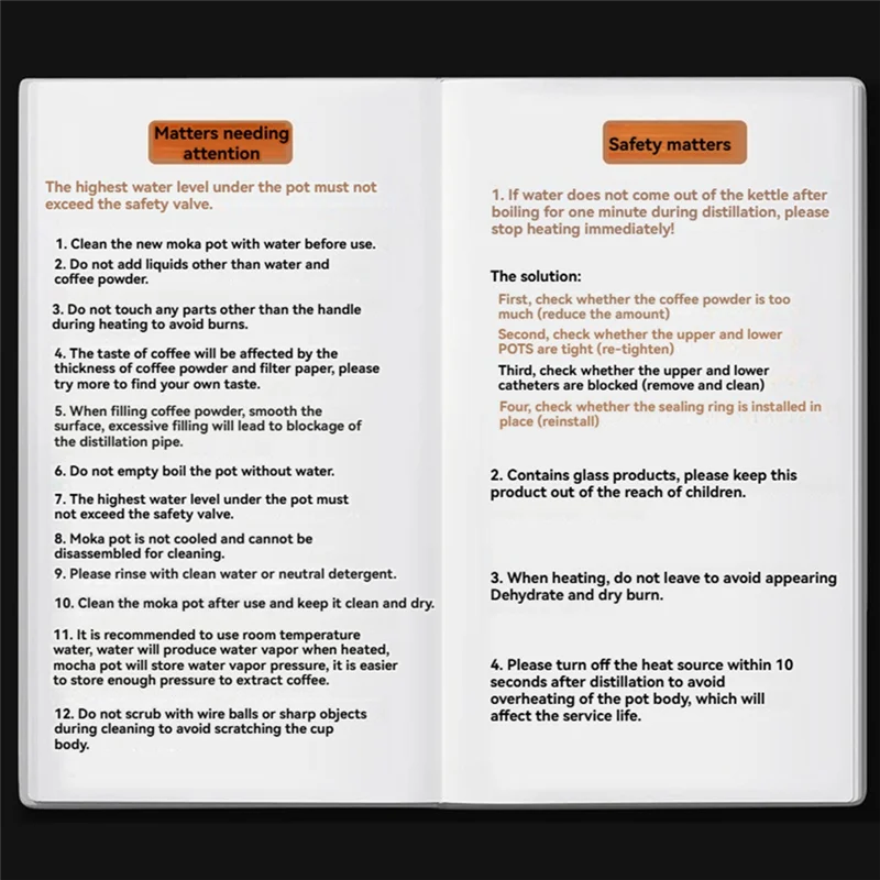 A69M-Double Valve Moka Pot 160Ml Portable Cold Brew Double Valve Moka Pot Espresso Extraction Coffee Pot Espresso Machine