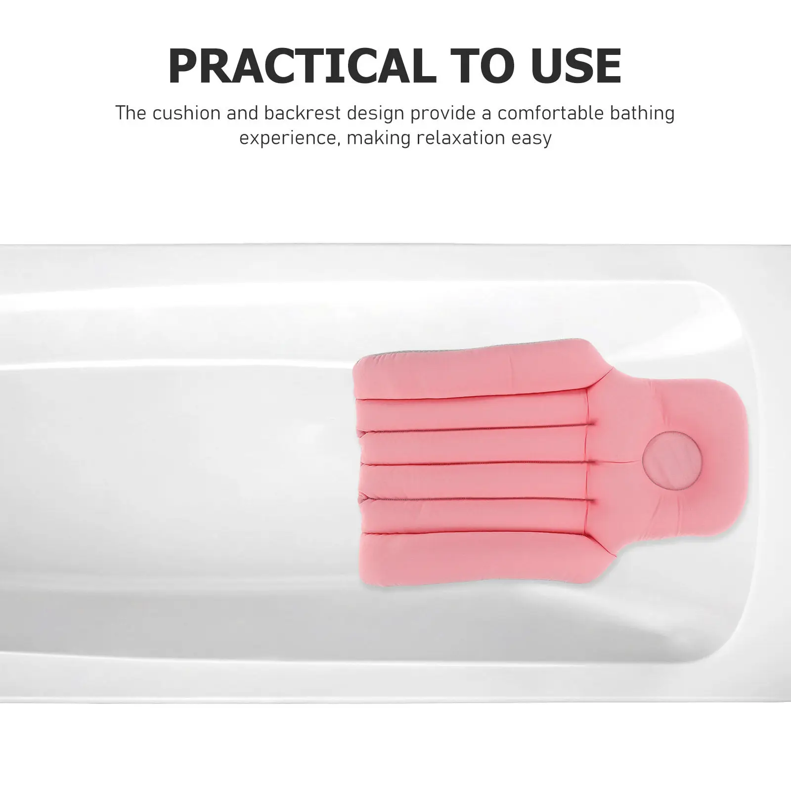 Foldable Portable Bathtub for Adults with Padded Seat & Backrest – Space-Saving for Home, Travel, Camping