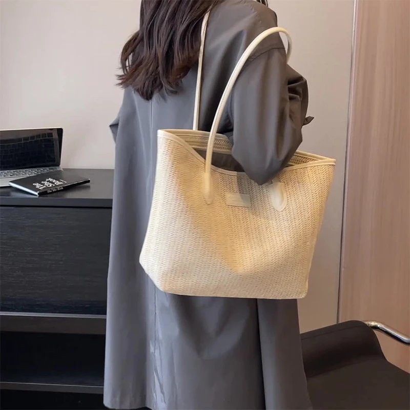 

Luxury Shoulder Bags for Women – 2025 New Designer Fashion Tote, Original Inspired Brand Style, Soft PU Leather Bag
