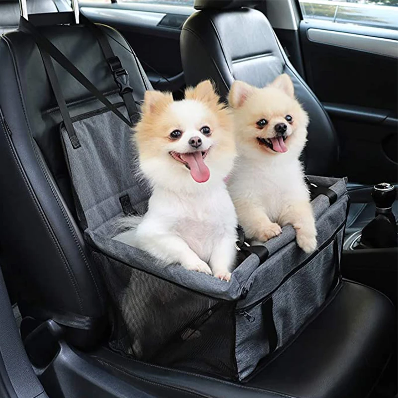 Travel Dog Car Seat Cover Pad Folding Hammock Pet Carriers Bag Basket Carrying For Cats Dogs Transportin Carry House Waterproof