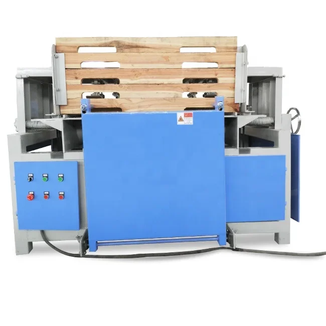 

Automatic Double End Slotting Machine Wood Pallet Groove Notcher to Make Wood Pallets