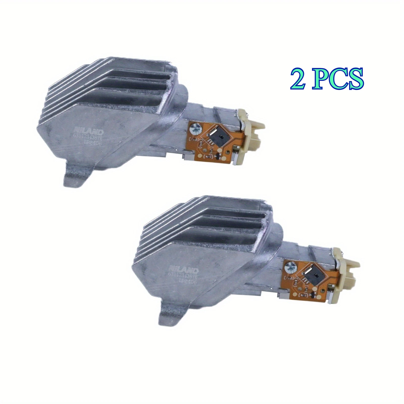 Left/ Right DRL LED Headlight Control Module For BMW 5' F07 F10 F11 2010-2017, Daytime Running Light Control Unit. 63117343876