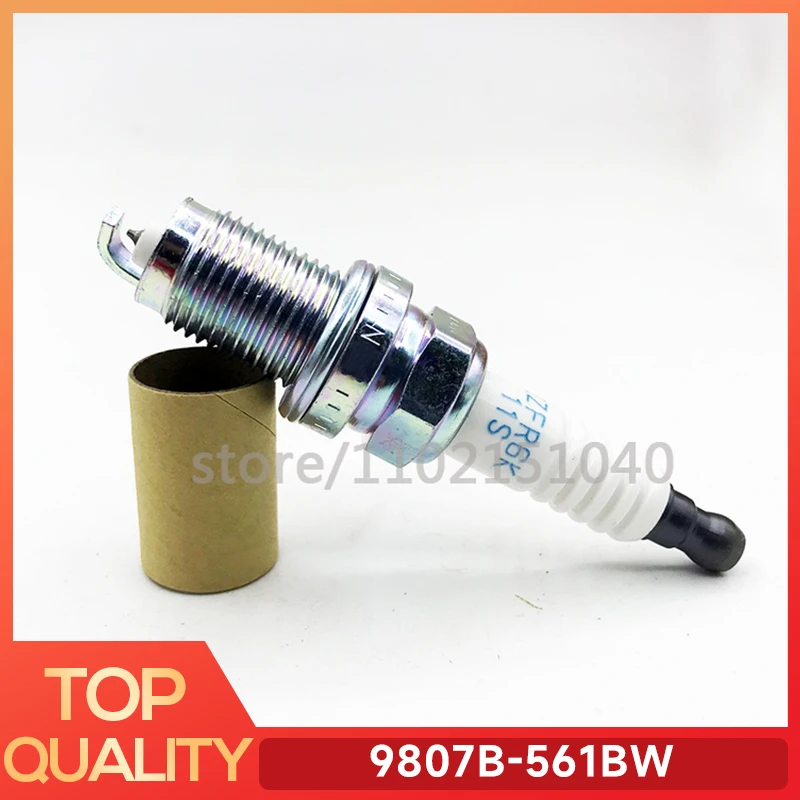 Bujía de iridio para Honda Civic VIII, 1,8, piezas, III, 2,0, CR-V, 1,8l, 9807B561BW, FR-V, 4 IZFR6K-11S, 9807B-561BW, IZFR6K11S