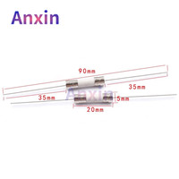 10PCS 5x20 6x30 250V F T F1A 2A 3A 4A 5A 6.3A 8A 10A 12A 15A 20A Amps Induction Cooker Glass Fast Fus