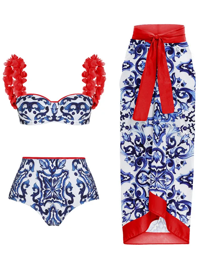 Red Summer Beach Solid Push Up Micro Swimsuit Biquini Set Swimwear Bathing Suit Women With 2023 Luxury Elegance Sexy Erotic Suit