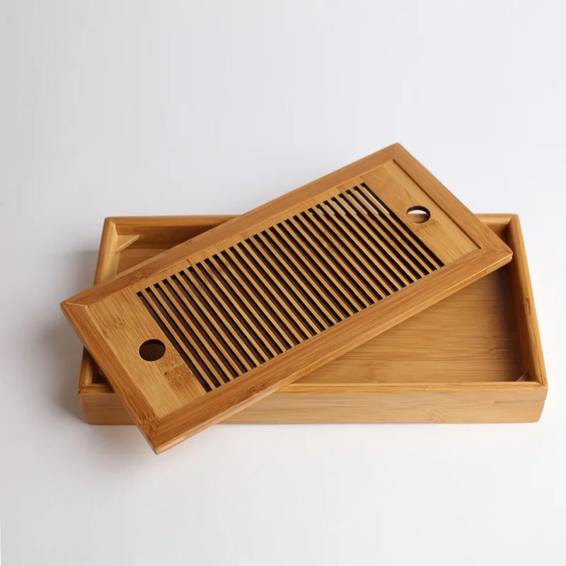 Solid Wood Tea Tray Drainage Water Storage Kung Fu Tea Set Drawer Tea Room Board Table Chinese Tea Room Ceremony Tool