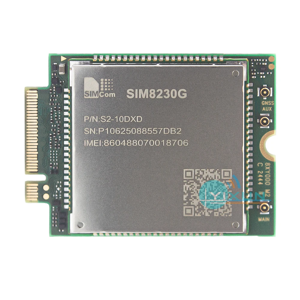 SIMCOM SIM8230G-M2 5G Communication M.2 Module RedCap Low Power R17 5G SA Global