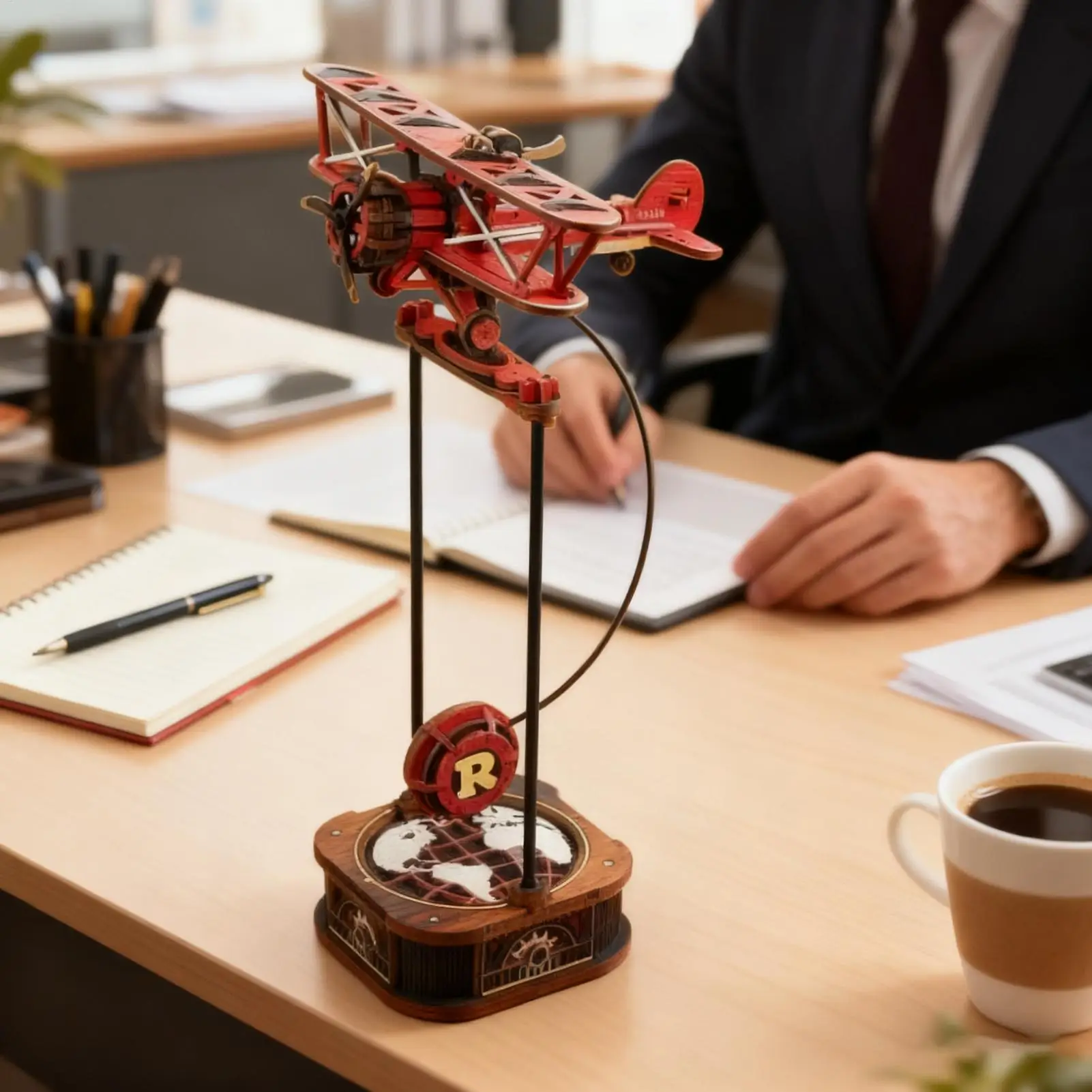 

3D пазлы для взрослых, деревянные развивающие интерактивные ретро-модели качелей, набор головоломок для детей, гостиная, кабинет, настольная полка