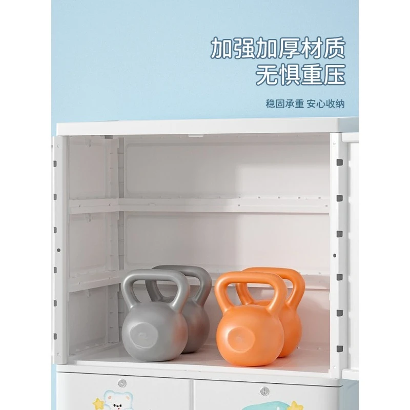 Clothes Rack Children Wardrobes Storage Closet Plastic Bedroom Children Wardrobes Baby Szafa Na Ubrania Home Furniture view 2