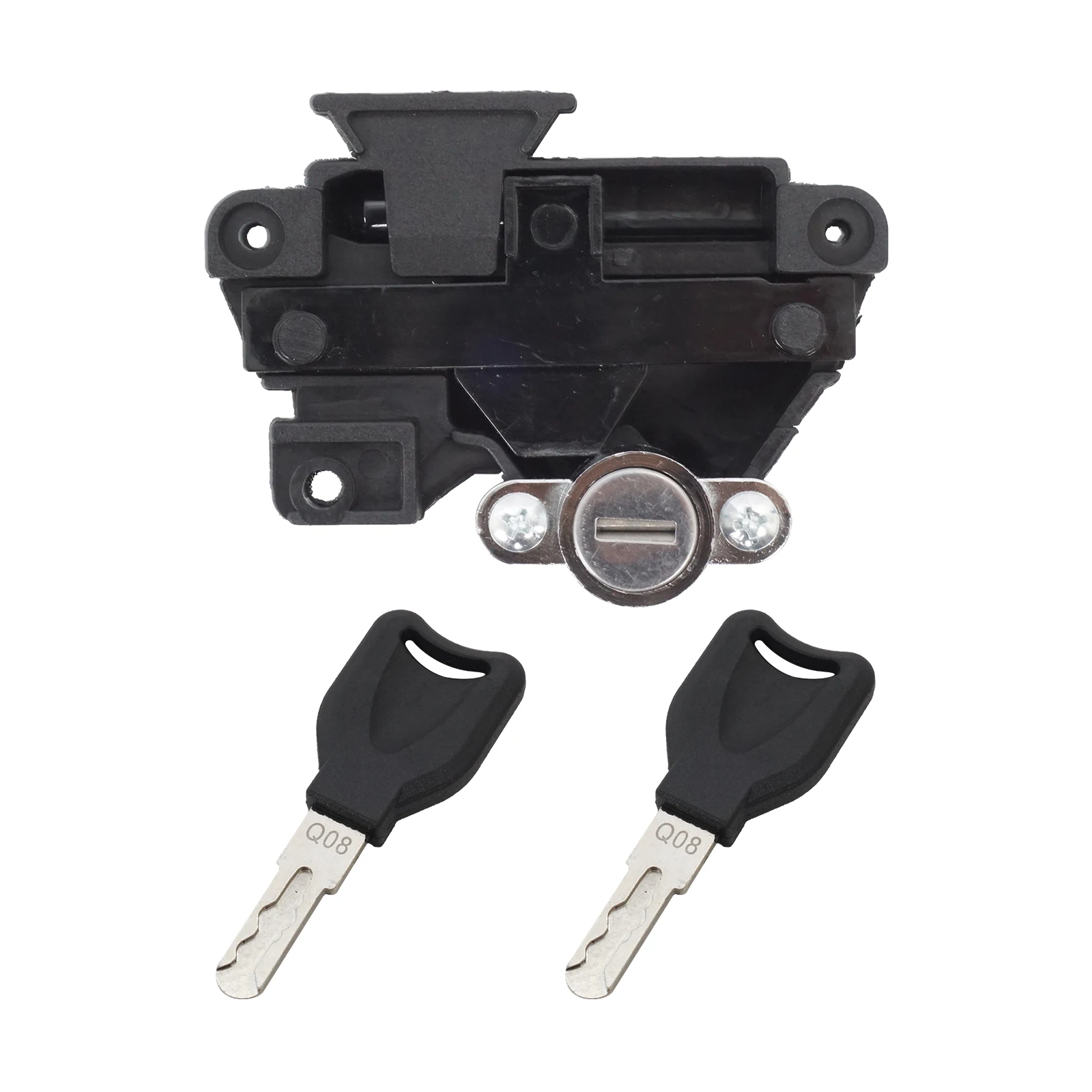 Roof Box Lock Cylinder Replacement Kit, Car Roof Luggage Storage Box Central Lock Core Assembly with 2 Pcs Matching Keys, Univer