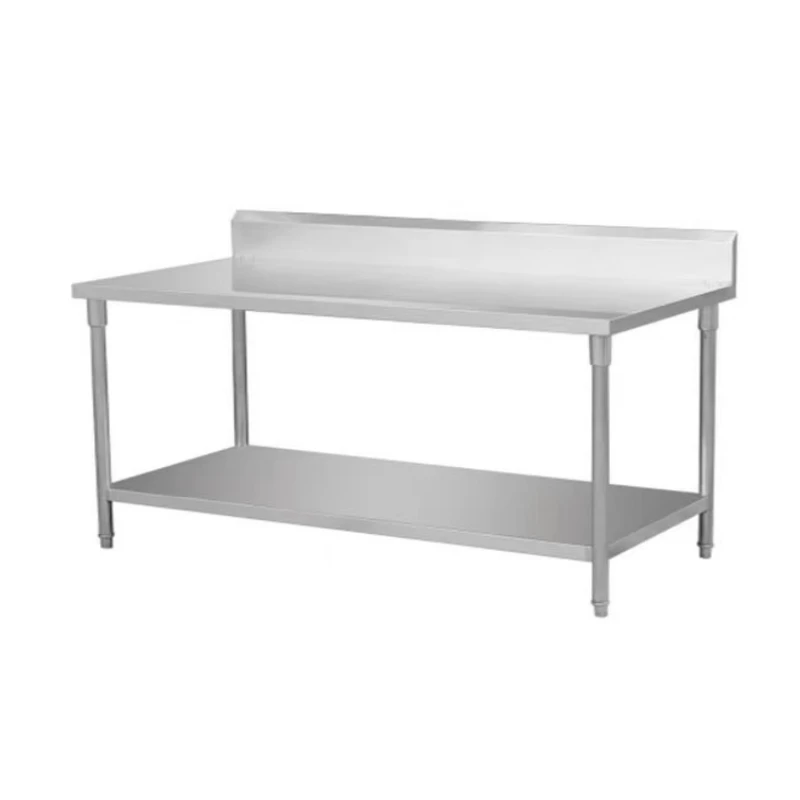 Stainless Steel Workbench Commercial Stainless Steel Kitchen Workbench Kitchen Equipment With Strong Load-bearing Capacity