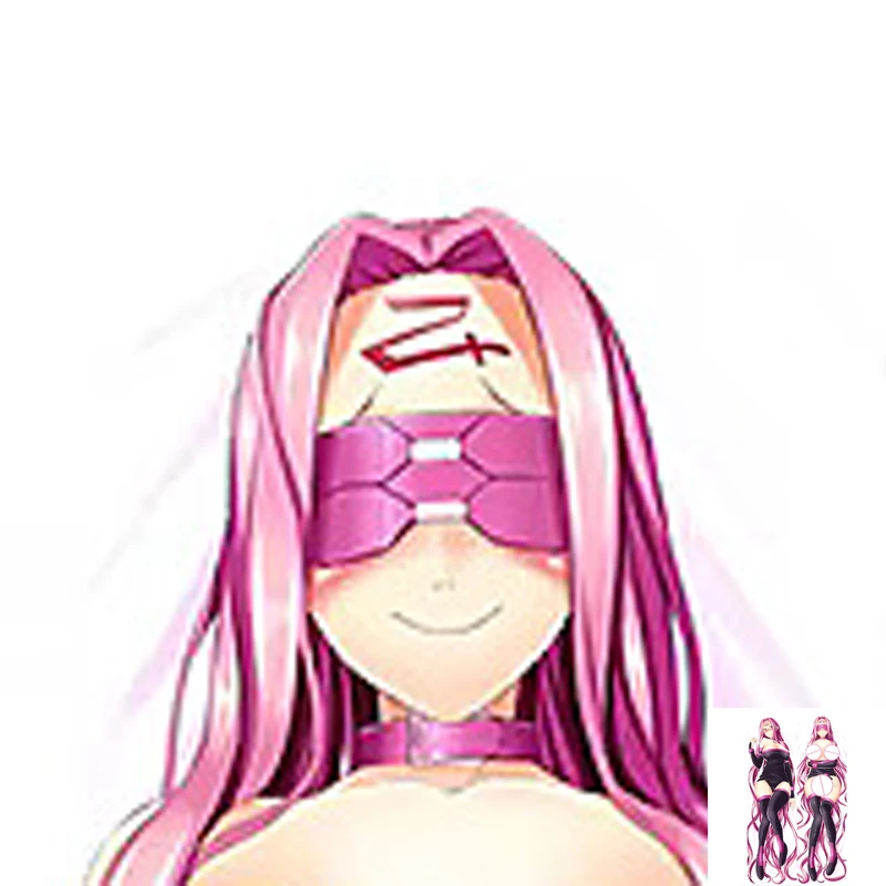 

Anime Dakimakura Pillow Case Fate Sexy and Busty Rider Double-Sided Halloween Decoration