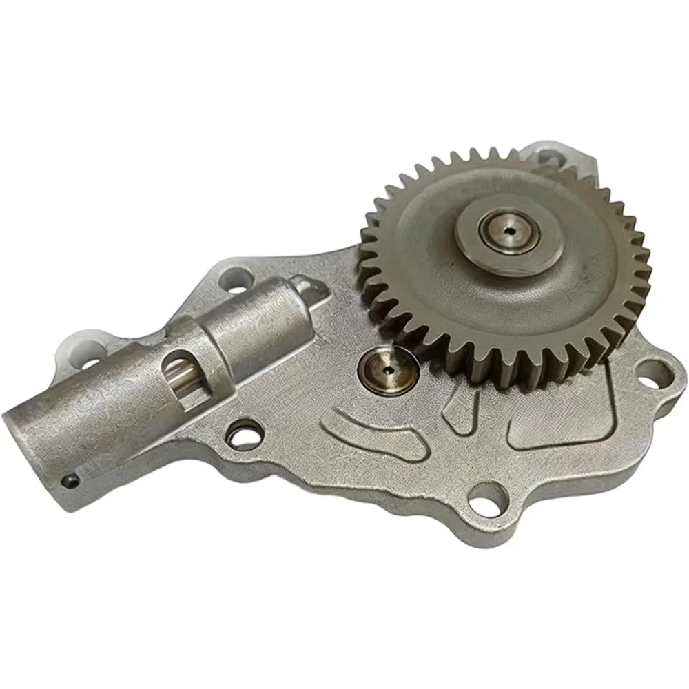 1Pc Excavator Engine Oil Pump Assembly 8-98145153-1 8981451531 For Isuzu D-Max Mu-X 4JJ1 Engine 2007-2020 Replacement
