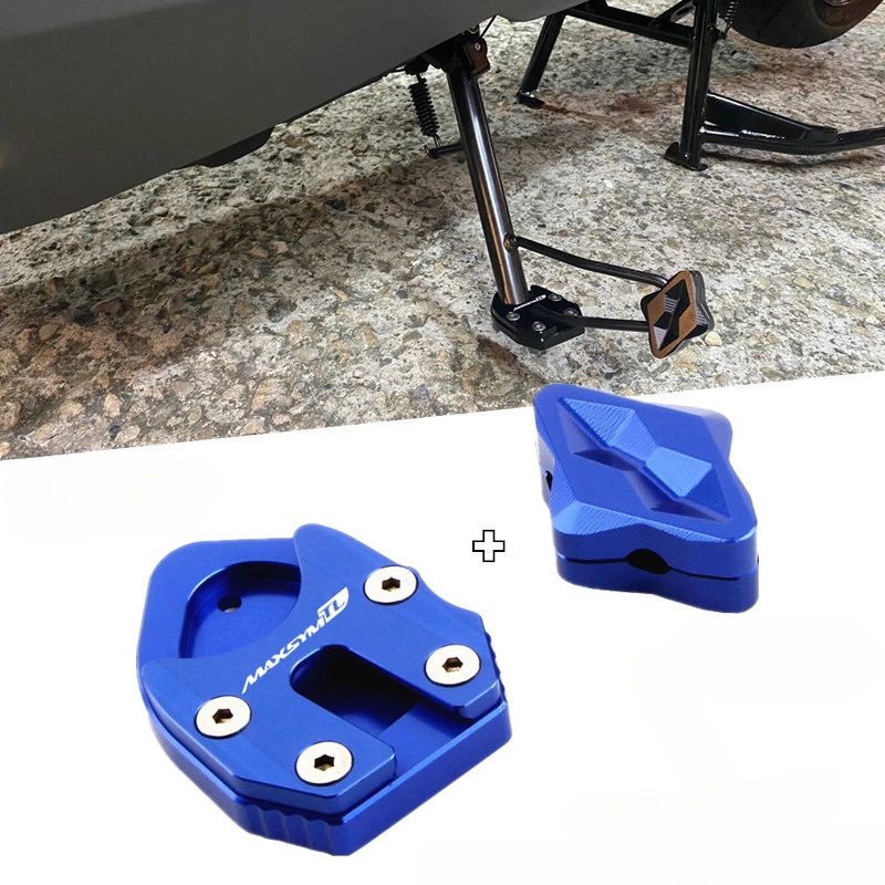 

Motorcycle Side Stand Base Enlarged Pad For SYM MAXSYM TL500 TL508 Parking Frame Decoration Reinforcement CNC Accessories