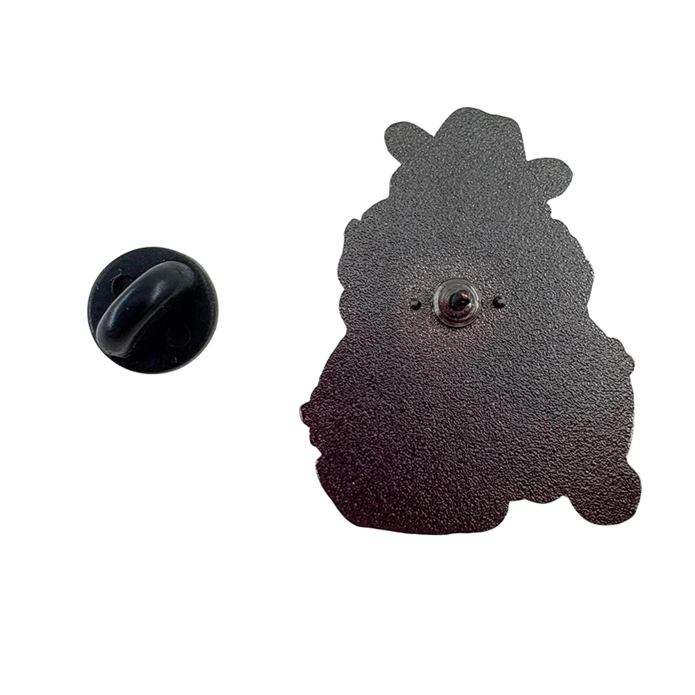 Pink Pony Club Enamel Pin Dark Gothic Music Singer Chapelle Roan Badge Song Peripheral Fans Gift Q Version Character Collection