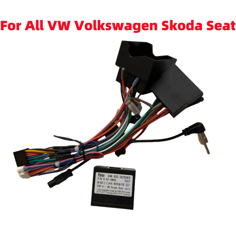 Raise Canbus Box VW-RZ-08 VW-RZ-58 Android Car DVD Player for Volkswagen Skoda Seat Golf 5/6 Polo Passat Jetta Tiguan Touran