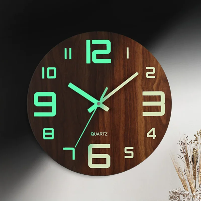 Restaurant Round Clock Wall Fashion Design Creative Bedrooms Modern Living Room Wall Watch Luxury Reloj De Pared Wall Decor