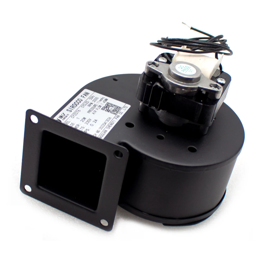 AC 220V Centrifugal Blower Fan Boiler Fan Sirocco Fan Fireplace Gasifier Blower 20W 2500RPM CYZ076 Y