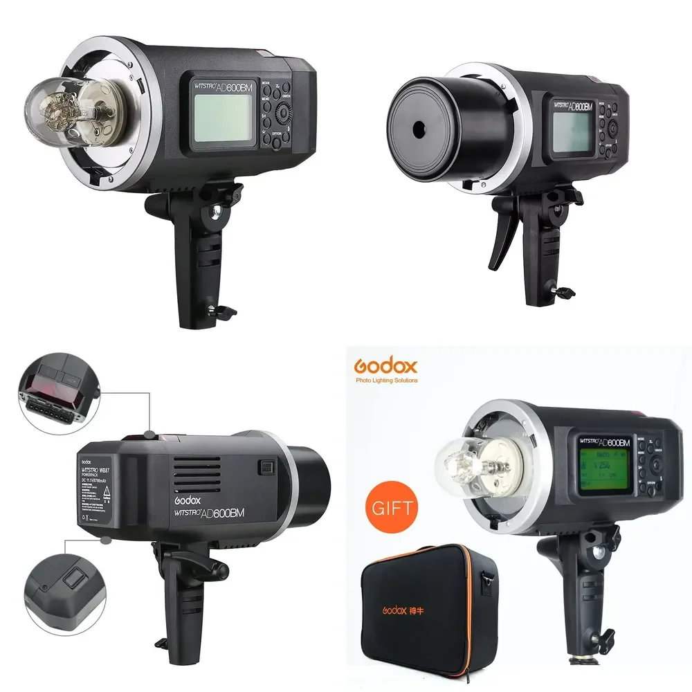 

WAP01 AD600BM 600Ws 2.4G TTL High Speed Outdoor Flash Light With 8700mAh Battery