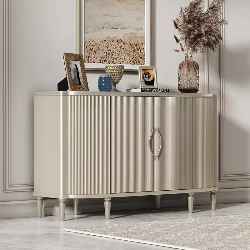 미국식, 가벼운 럭셔리, 사이드 캐비닛, 거실, 수납, 모던, 심플, 원목, 장식