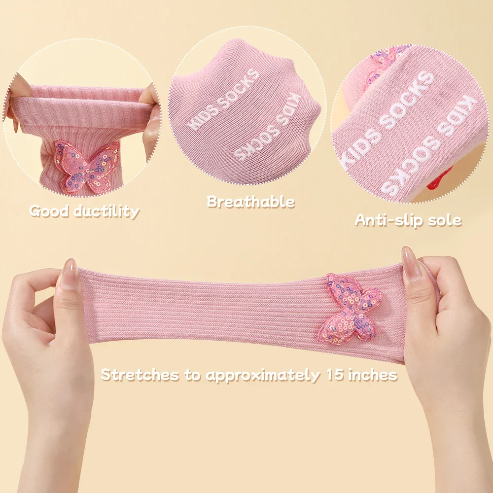 Newborn Baby Headband For Girls Elastic Knit Children Turban Baby Bows Soft Nylon Kids Headwear Hair Accessories with Baby Socks