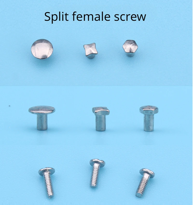 Pair Screw Pair Zygote Female Screws Glasses Leg Screws Square Triangle Screws Nuts Accessories 20 To 40