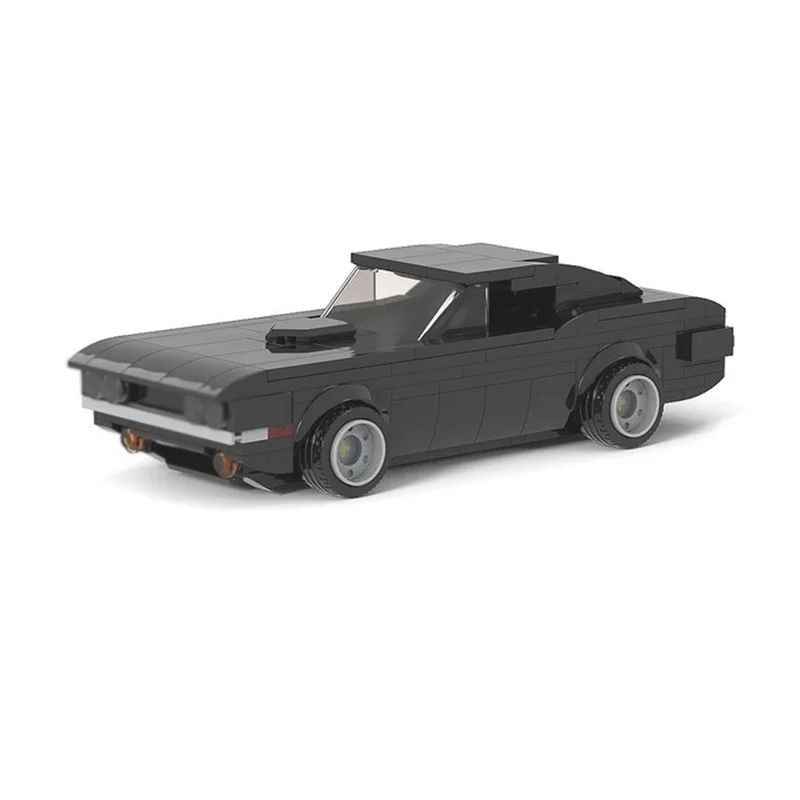 スピードハイパーカーモデルMOCビルディングブリックチャレンジャーR/T V2マッスルカーモジュラーテクノロジーギフトホリデー組み立て子供用おもちゃスーツ