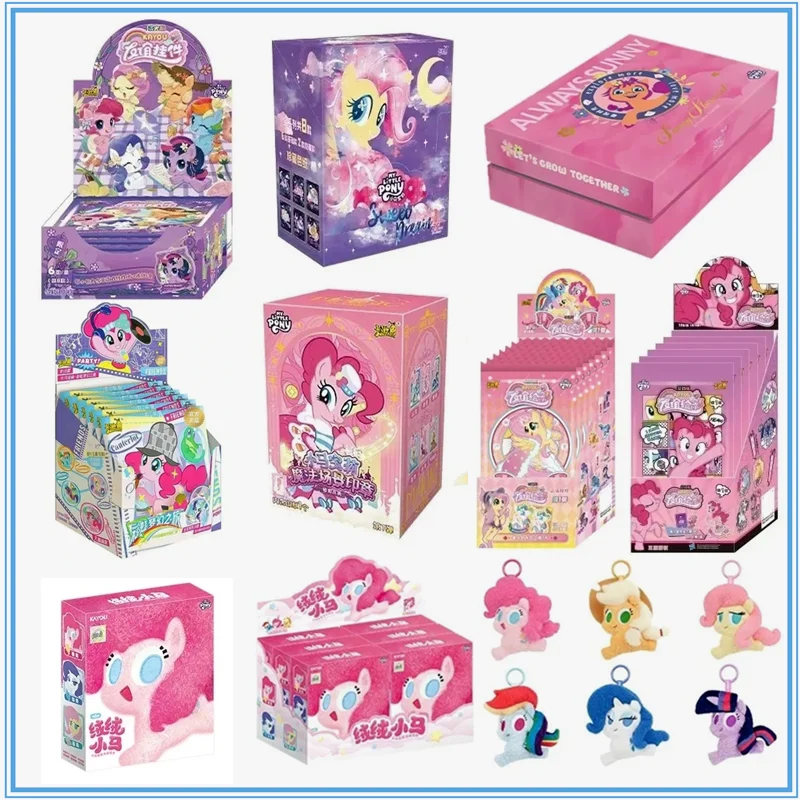 

KAYOU Genuine My Little Pony Card 40th Anniversary Limited Friendship Eternal Card Редкие карты SC SGR Игрушка в подарок Карта принцессы