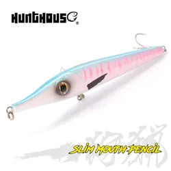 Hunthouse Needle Lure Pencil Lures Popper Pencil Baits Floating Sinking Stickbaits For Zargana Pike Topwater Bluefish Leurre