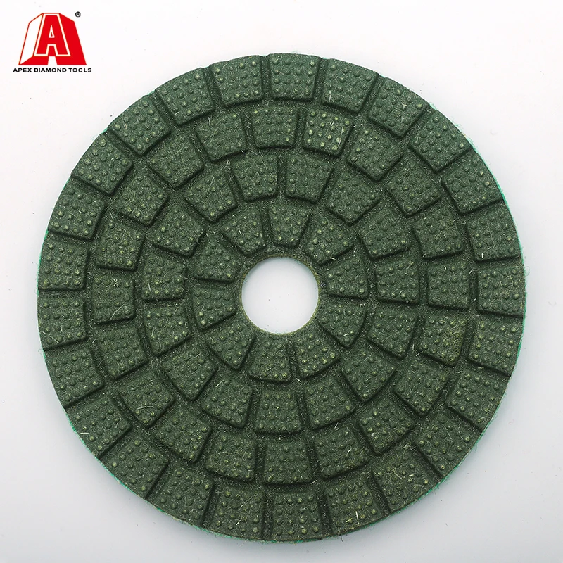 

10pcs 4Inch 100mm Wet polishing pads Buff Polishing Pad for Marble Granite Tile Ceramic Quartz Floor Stone Polish Disc