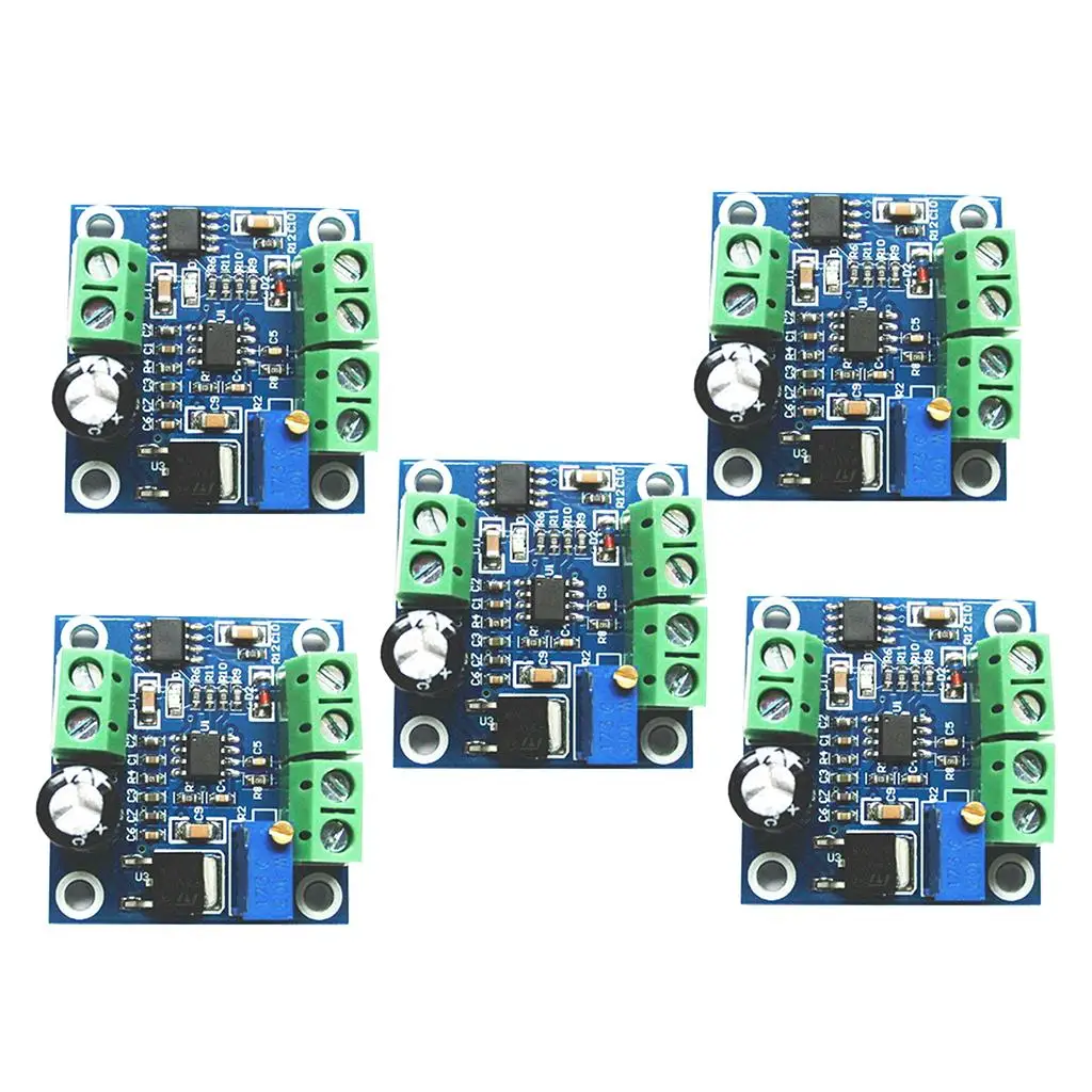 Frequency to Voltage Converter Compact Module Opto Isolated 0 to 1khz to 0 to 10V for PLC Encoder and Drive