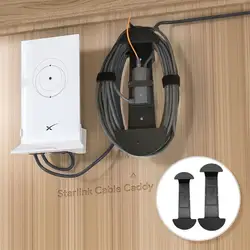 Wall Mount Long/Short Ethernet Adapter For Starlink Cables Convenient Cable Organization And Storage 3D Printed PETG