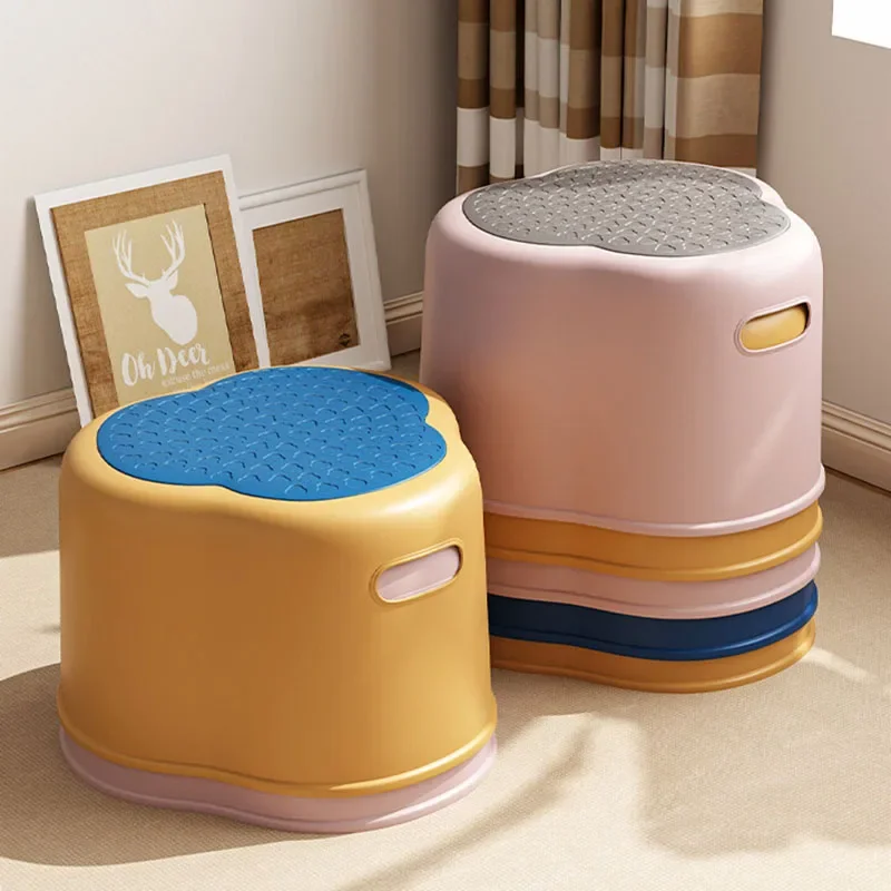 Plastic Padded Stool Bathtub Squatty Potty Bedroom Chair Transparent Rest Toilet Muebles Para El Hogar Step Comfortable Chairs