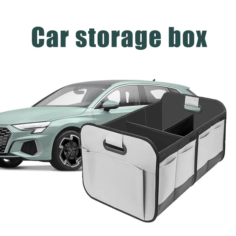 

Big Capacity Car Storage Box Car Trunk Organizer Eco-Friendly Super Durable Collapsible Cargo Storage Tool Auto Trucks