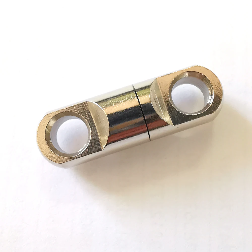 10 Stück Solide Wirbel für Angeln, Ring-Säulen-Wirbel mit Drehkugellager, Angelhaken-Verbindungsstücke, Angelzubehör – Detail 8