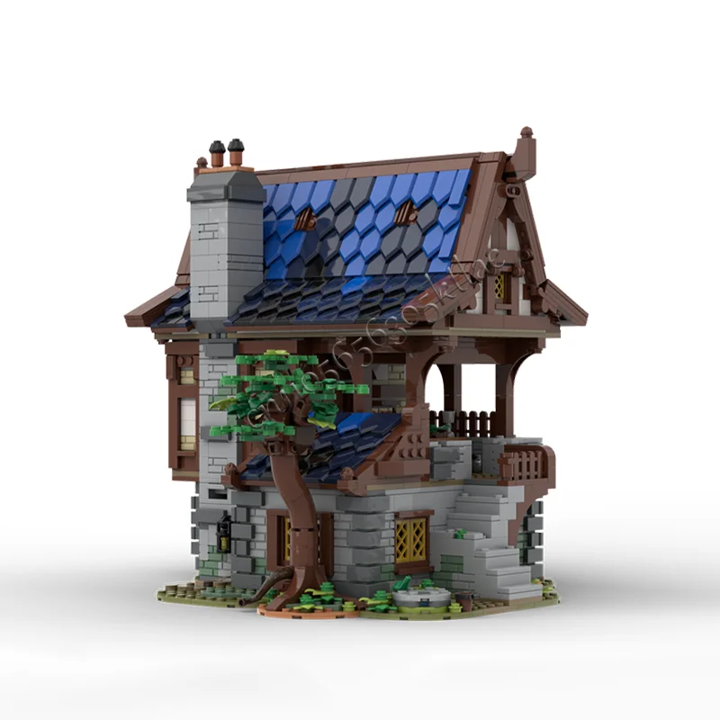 Hot 2407 PCS Lusso MOC Retro Medievale Armatura Modello Modulare Architettura Building Block Fai Da Te Educazione Assemblaggio Giocattoli Per Bambini Regali