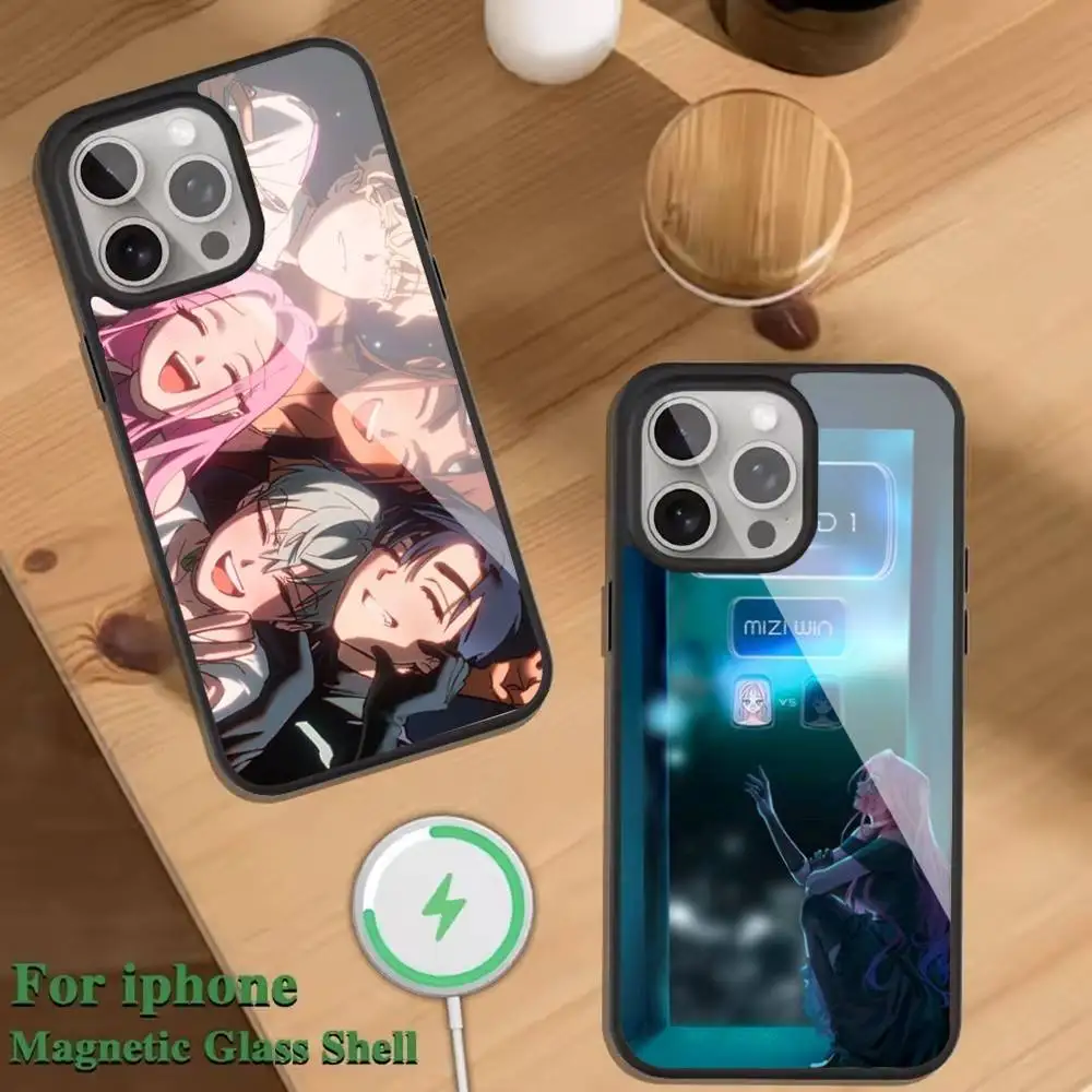 

A-Alien Stage Phone Case For Magnetic Wireless Charge Cover For iphone 16 15 14 13 12 11 Pro Max Plus Coque