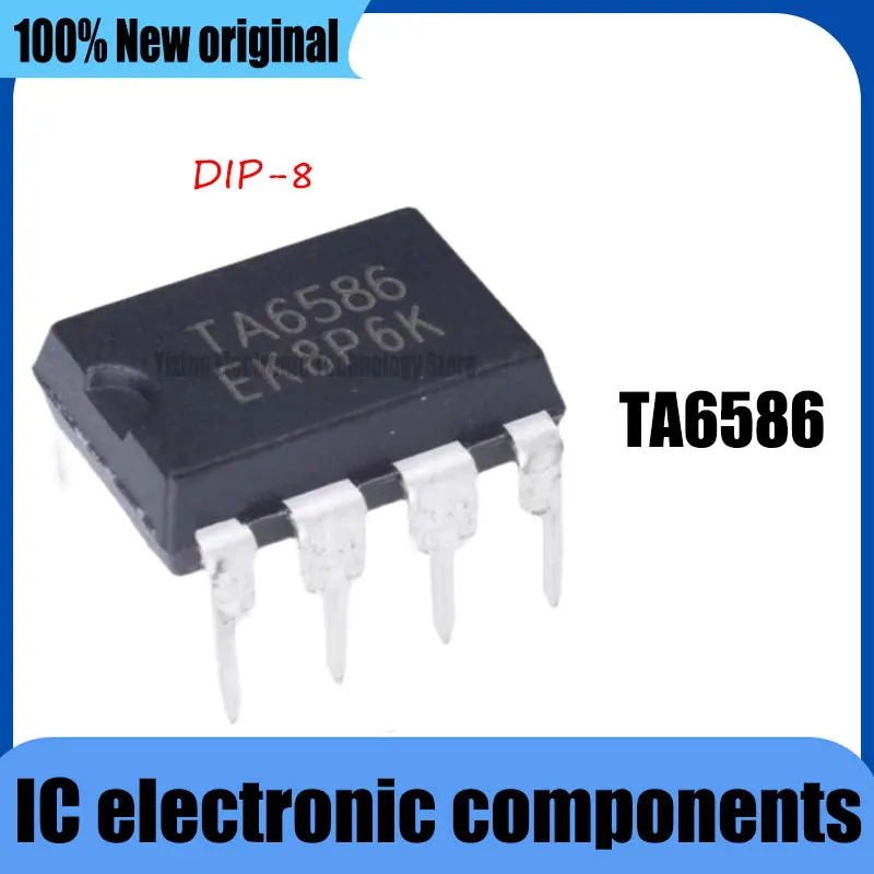 5/10PCS NEW TA6586 6586 DIP-8 Chipset IC Chip