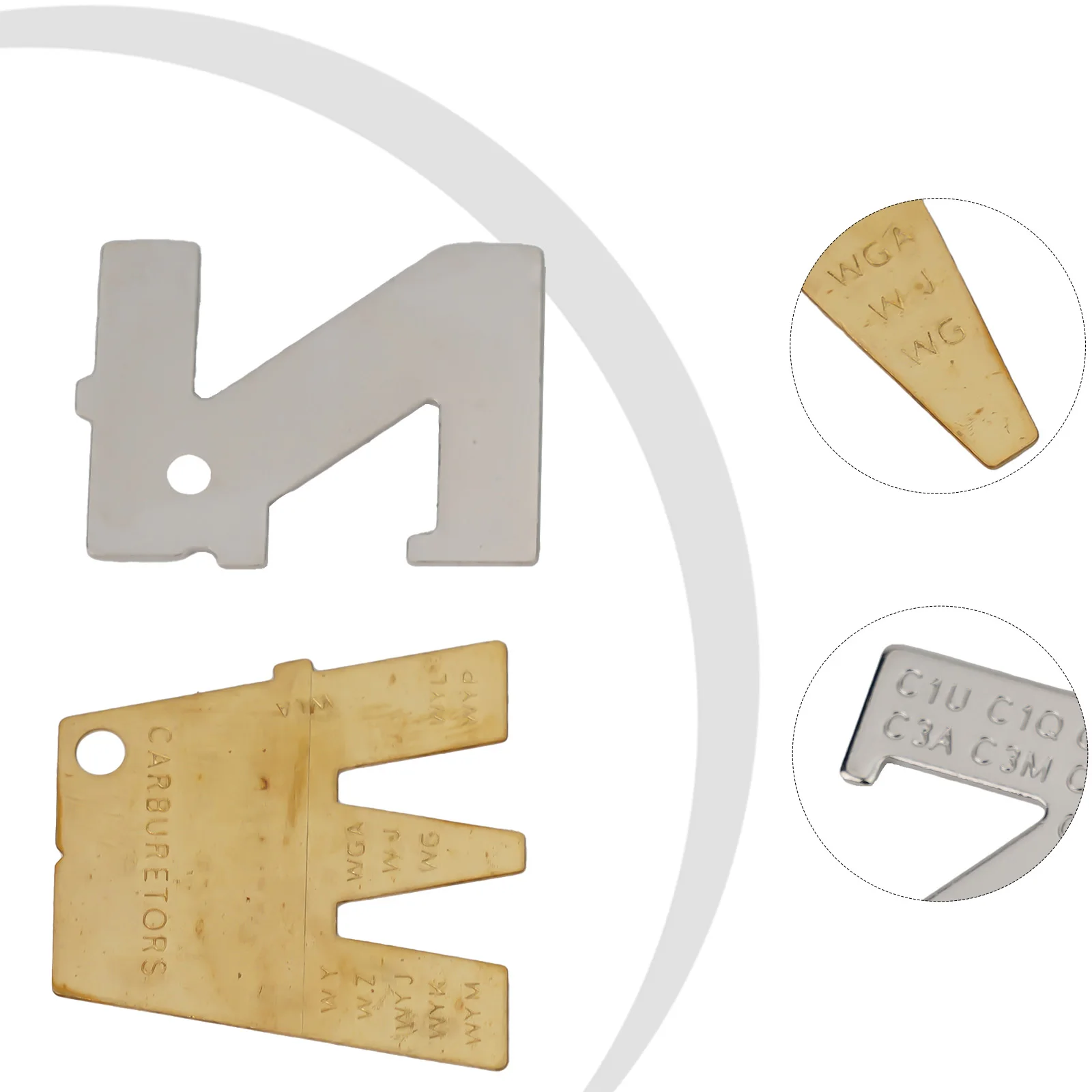 Palanca dosificadora para jardín y vida al aire libre, herramienta para Walbro para Zama, palanca de carburador de diafragma de Metal, piezas de herramientas eléctricas ajustables