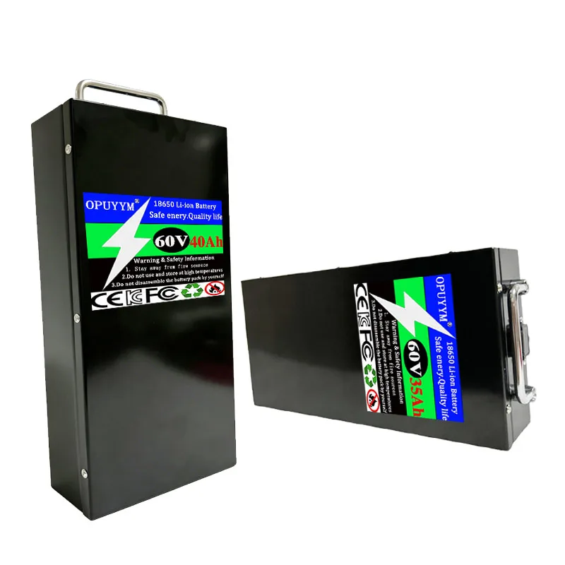 New 60V 40Ah 35Ah 30Ah Electric Motorcycle Li-ion Battery Pack 2000W for Harley Two Wheel Foldable Citycoco Electric Scooter