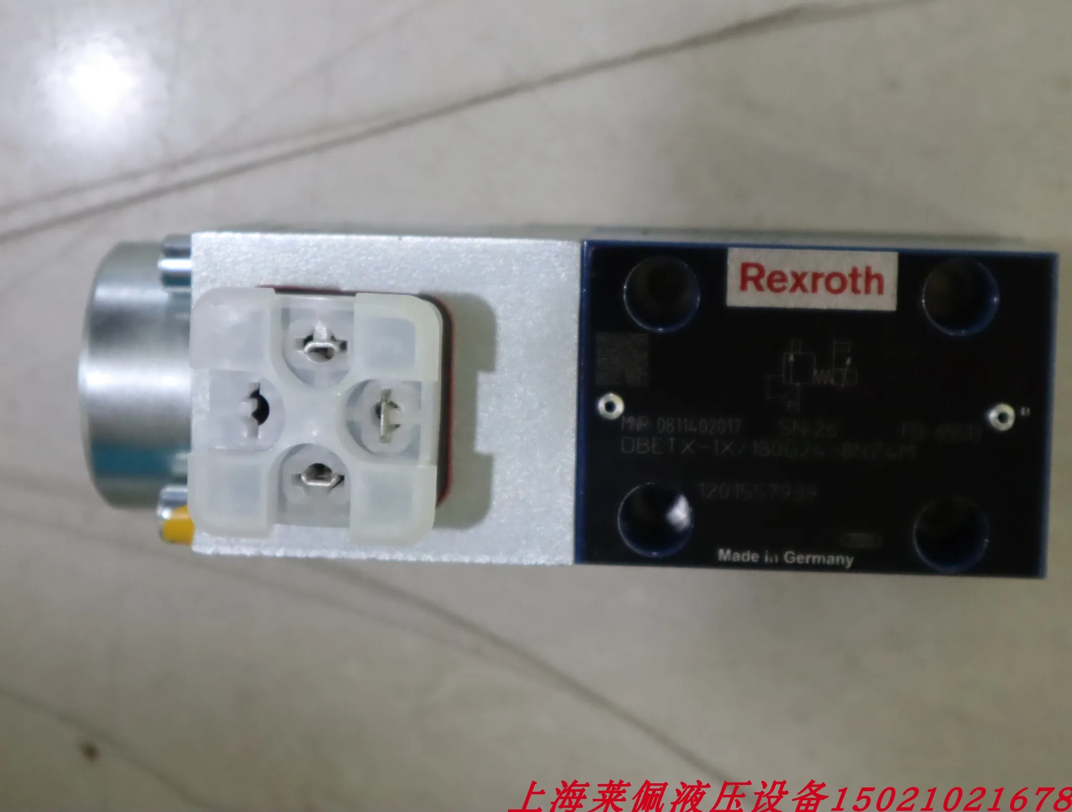 0811402038 Proportional Relief Valve DBETX-1X/25G24-25NZ4M-36 Rexroth REXROTH